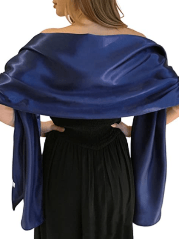 Women's Silky Scarf Shawls and Wraps for Wedding Favors Bride Bridesmaid Gifts Evening Dress Shawl