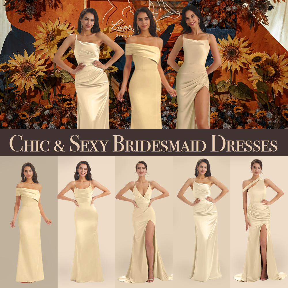 24 Plus Size Satin Bridesmaid Dresses for All Kinds of Wedding Parties