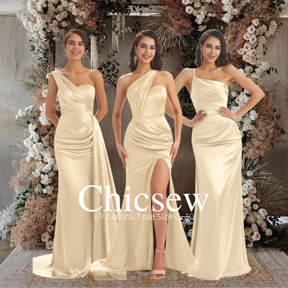 Romantic Champagne Bridesmaid Dresses Make Your Wedding More Style