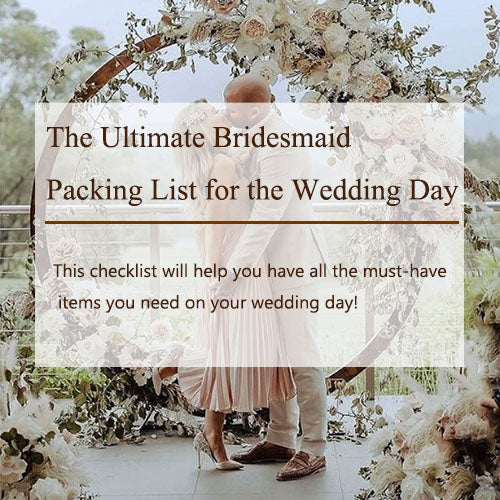 The Ultimate Bridesmaid Packing List for the Wedding Day