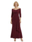 Sexy Crepe V-Neck Half Sleeves Mother Of The Groom Dress Mermaid Fishtail Evening Gown