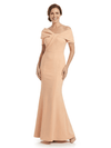 Chicsew Off Shoulder Mother Of The Groom Dress Mermaid Fishtail Evening Gown