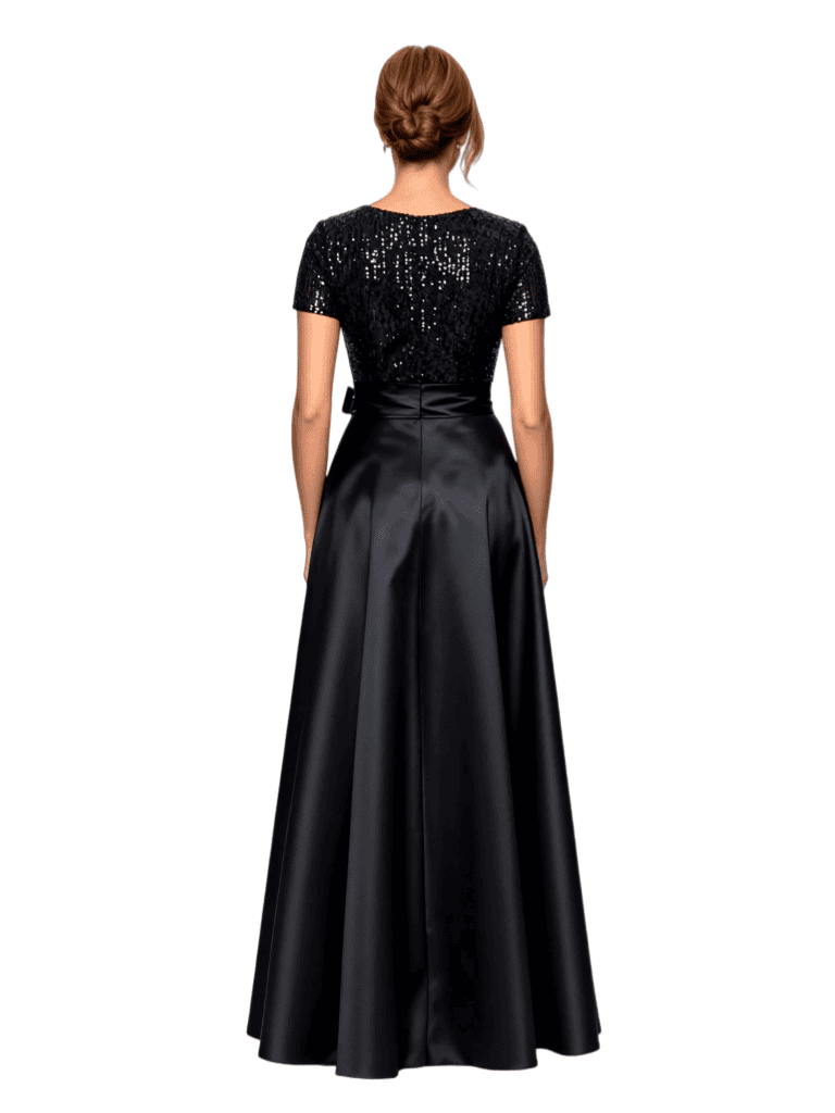 Elegant Short Sleeves Lace Satin Pantsuit Mother Of The Bride Dresses Overskirt