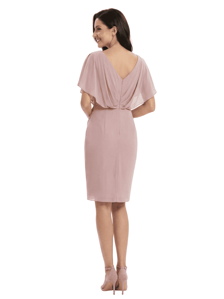 Summer Knee Length Mother of the Groom Dresses With Flutter Sleeve