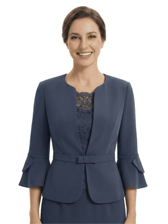 Elegant Modern Mother Of The Bride Dress With Lace Mermaid Knee Length Gown