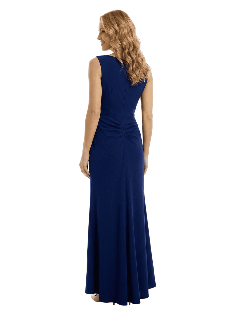Chicsew Modern Jewel Sleeveless Floor-Length Mother Of The Bride Dresses