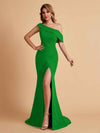 Elegant Chiffon Off The Shoulder Asymmetric Mermaid Mother of the Brides Dresses UK