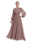 Elegant Jewel Long Sleeves A-Line Mother of the Groom Dresses