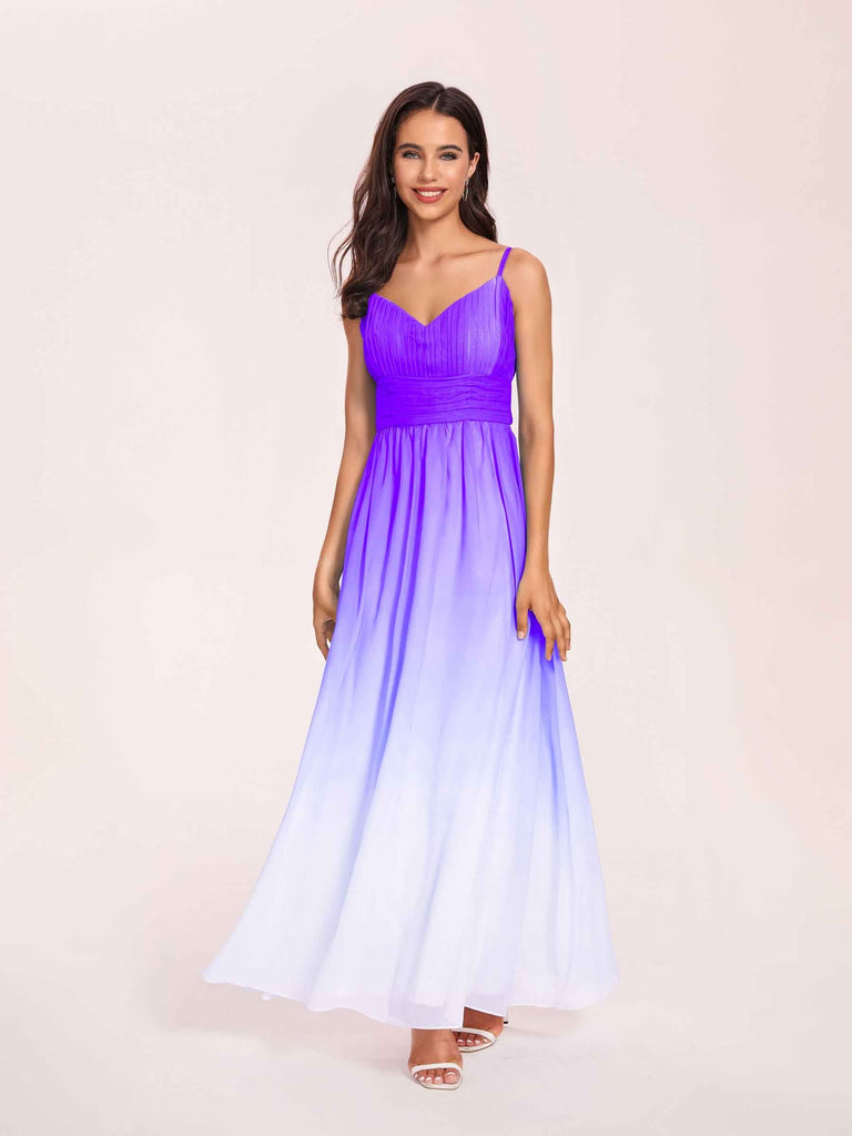 ombre bridesmaid dresses uk Amazon.com: Lorder Queen Women's Ombre Chiffon Bridesmaid Dress Gradient Long Prom Gowns Size2 Blue : Clothing, Shoes & Jewelry