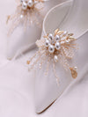 Shiny Wedding Shoes Accessories Clip Detachable Shoe Buckle, Prom Party,HX06