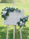 Arch Flower Wedding Creative Simulation Flower Sign Welcome Card Flower Arrangement Background Corner Flowers, CF18044