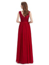 A-line Cheap Top Lace Floor-Length Bridesmaid Dresses Online Sale