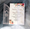 Greeting Card Wedding Invitation Letter,Hollow Out Business Invitation Letter, HK-340