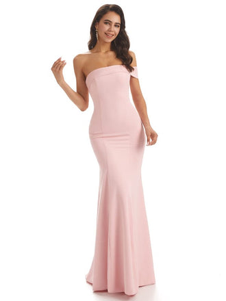 Modern Soft Satin One Shoulder Floor-Length Sexy Mermaid Prom Dresses