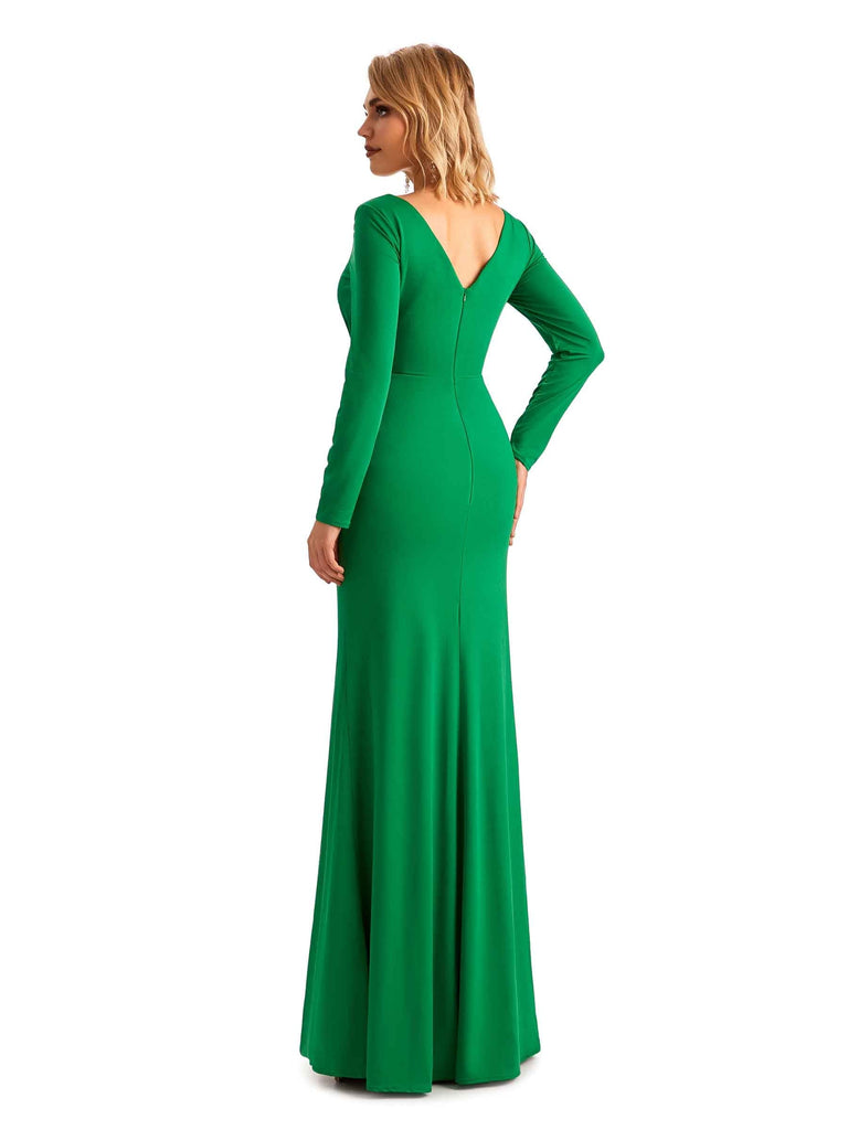 long sleeve bridesmaid dresses uk Bridesmaid Dresses Full Sleeve Dresses Uk Velvet Dress For Women, Bridesmaid Dress, Fall Winter Custom Long