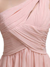 Pretty One-shoulder A-line Knee-Length Bridesmaid Dresses