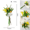 New Multi-functional Creative Simulation Flower Home Decoration Curtain Strap Flower Chair Back Flower, CF5740