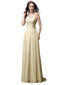 Pretty Sweetheart Chiffon A-line Floor-Length Long Bridesmaid Dresses