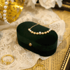 Velvet Ring Box Wedding Ring Earring Box High-end Jewelry Box Jewelry Storage Box