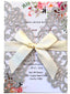 Hot Selling Wedding Invitation Letter, Hollow Out Greeting Card, HK-93