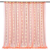 Luminous Outdoor Wedding Decoration Background Curtain With Light, HCP27L
