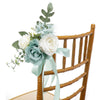 New Artificial Chair Back Flower Outdoor Wedding Banquet Decorative Flower Simulation Fresh Fake Flowers, CF17023